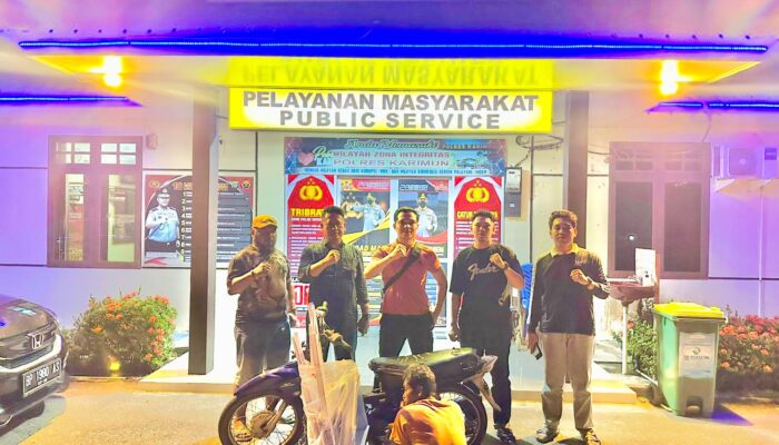 Nekat Gasak 19 Kusen Alumunium Perumahan di Karimun, Maling Spesialis Rumah Kosong Diciduk Warga