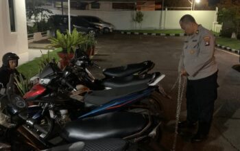 8 Motor Diamankan, Tim Gabungan Sisir Jalur Rawan Temiang hingga Batu Aji