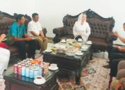 Pertemuan antara Bupati Natuna Cen Sui Lan dengan tim PT Laju Nusantara Indonesia dan perwakilan Kementerian Perhubungan Republik Indonesia