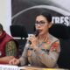 Konferensi pers Polda Kepri terkait penangkapan kurir narkoba jaringan Malaysia-Jambi di Kabupaten Karimun.