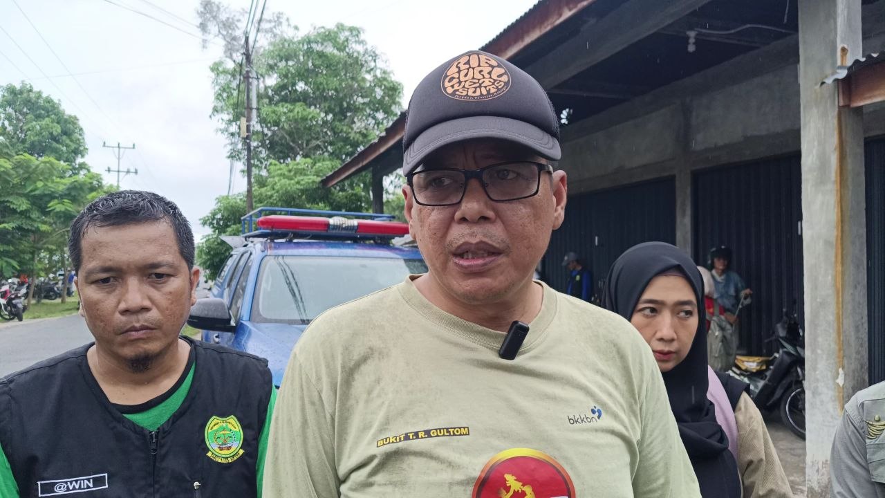 Kepala Dinas Kesehatan Kabupaten Lingga, dr. Bukit Tua Rayanto Gultom