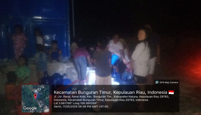 Krisis Air di Natuna: Debit Air Baku Merosot 60%, Embung Sebayar Jadi Harapan Terakhir?