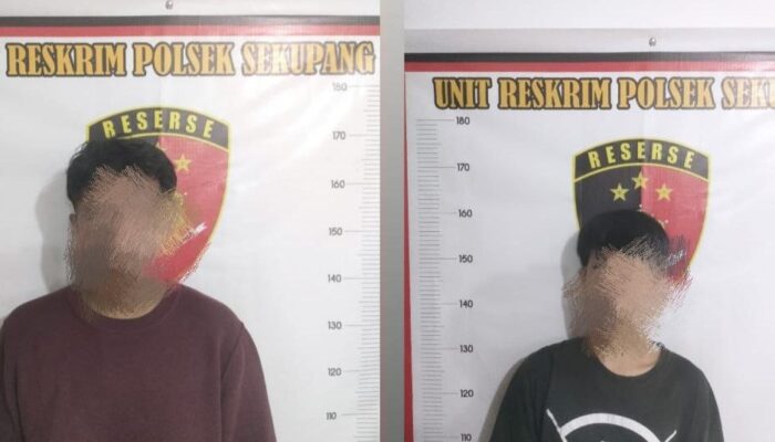 Gasak Motor di Morning Bakery, Dua Pelaku Curanmor di Sekupang Batam Diciduk Polisi di Hotel