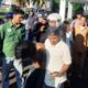 Terduga pelaku maling kabel di Baloi Permai saat diamankan personel Polsek Batam Kota.