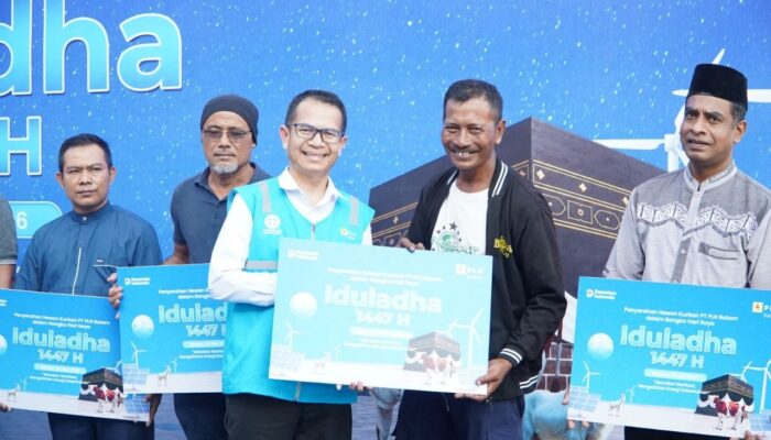 Idul Adha 1447 H: Bantuan Hewan Kurban PLN Batam Melonjak 3 Kali Lipat, Sebar Energi Kebaikan