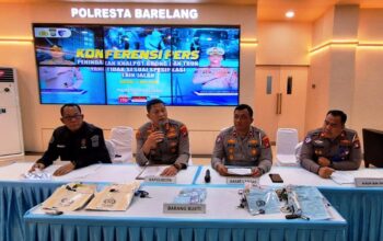 Kapolresta Barelang Kombes Pol Anggoro Wicaksono berikan keterangan terkait penilangan Ketua DPRD Kepri.