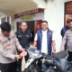 Kapolsek Bengkong AKP Tigor Dabariba saat memimpin konferensi pers pengungkapan kasus curanmor viral yang melibatkan anak di bawah umur.