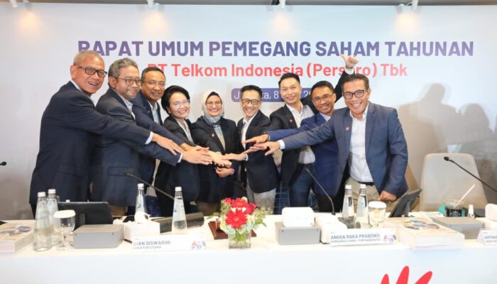 Tebar Dividen Jumbo, RUPST Telkom Pertahankan Jajaran Direksi