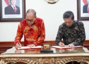 Penandatanganan kerja sama BP Batam dan BRIN di Jakarta untuk atasi krisis air Batam.