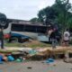 Dua Jam Menegangkan, Evakuasi 30 Penumpang Bus Terbalik di Pantai Melur Berlangsung Dramatis