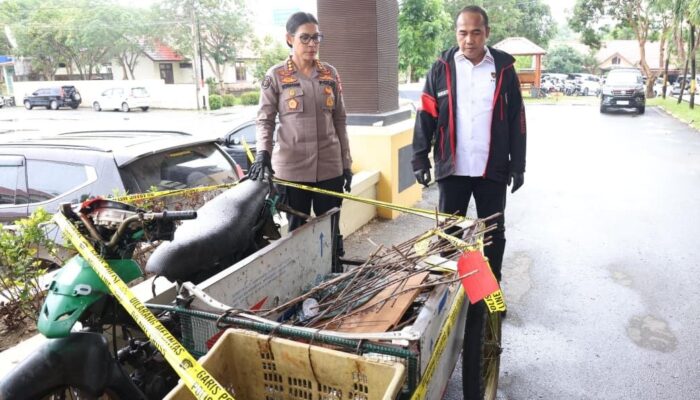 Maling Penutup Drainase Terowongan Pelita Batam Ditangkap, Pelaku Positif Narkoba