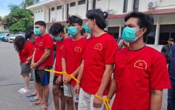 Tersangka kasus narkoba yang diringkus Polresta Barelang sejak Mei 2026.