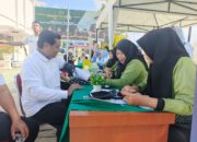 Cek Kesehatan Gratis Jadi Magnet, Ratusan Warga Padati Kegiatan Kejari Lingga