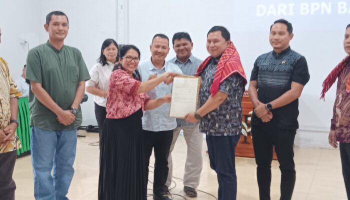 Setelah 3 Tahun Dinanti, GBKP Batam Kota Akhirnya Terima Sertifikat HGB Lahan Gereja dari BPN