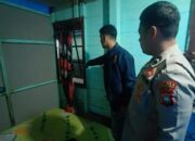 Polisi melakukan olah TKP dugaan penculikan bocah 8 tahun di Desa Ladan, Anambas.