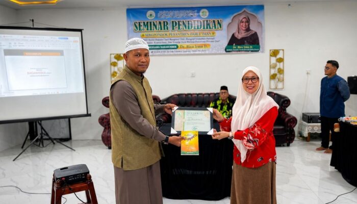 Sambut Tahun Ajaran Baru, Ponpes Darul Iman Lingga Gembleng Kompetensi Guru Lewat Seminar SDM