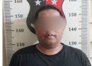 Penggelapan uang SPP oleh mantan Kepsek SMA Taruna Kepri di Mapolsek Batu Aji.