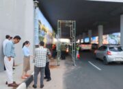 Wakil Kepala BP Batam, Li Claudia Chandra mengecek progres terbaru Underpass Pelita Batam yang sedang direvitalisasi BP Batam.