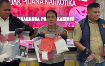 Lolos X-Ray Pelabuhan Karimun 4 Kali, Kurir Sabu Internasional Asal Malaysia Akhirnya Tumbang di Hotel