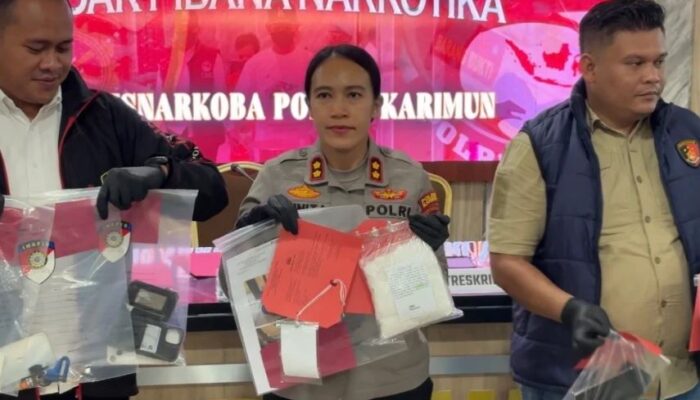 Lolos X-Ray Pelabuhan Karimun 4 Kali, Kurir Sabu Internasional Asal Malaysia Akhirnya Tumbang di Hotel