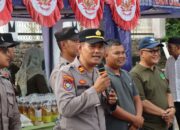 Kolaborasi Polres Lingga Berbuah Manfaat, Ratusan Warga Serbu Pangan Murah dan Cek Kesehatan Gratis