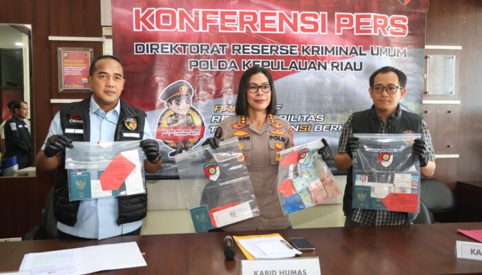 Jaringan Perdagangan Orang ke Malaysia Digulung Polda Kepri, 5 Tersangka Ditangkap di Batam