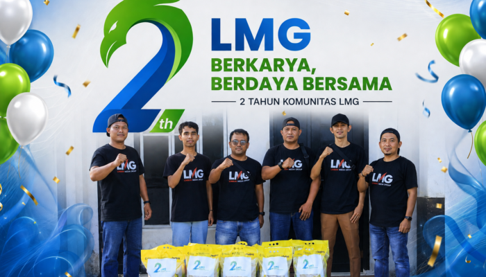 Eksis Dua Tahun! Komunitas LMG: Kecil Memulai, Besar Menginspirasi