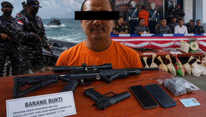 Dua HSC Kabur, Hoslan Ditangkap, Siapa Aktor di Balik 1,6 Ton Timah Ilegal di Pulau Pekajang ?