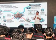 Sekda Kota Batam Firmansyah memberikan sambutan dalam peluncuran nasional Garuda Spark Innovation Hub di Nongsa Digital Park.