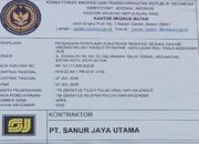 Pekerjaan konstruksi renovasi Gedung Kantor Imigrasi Kelas I Khusus TPI Batam senilai Rp46,8 miliar.