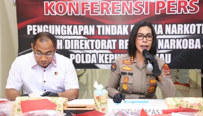 Seminggu Sikat 6 Kasus, Polda Kepri Ringkus 11 Tersangka Narkoba dan Sita Ratusan Gram Sabu Hingga Vape Etomidate