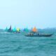 Rayakan Merdeka di Laut: Warga Bulang Adu Cepat Perahu, Artis Malaysia Jadi Pemandu Sorak