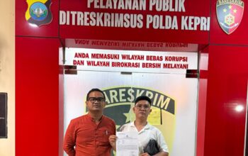 Dituduh Terlibat Jaringan Narkotika, Andi Morena Resmi Laporkan Akun Medsos ke Polda Kepri