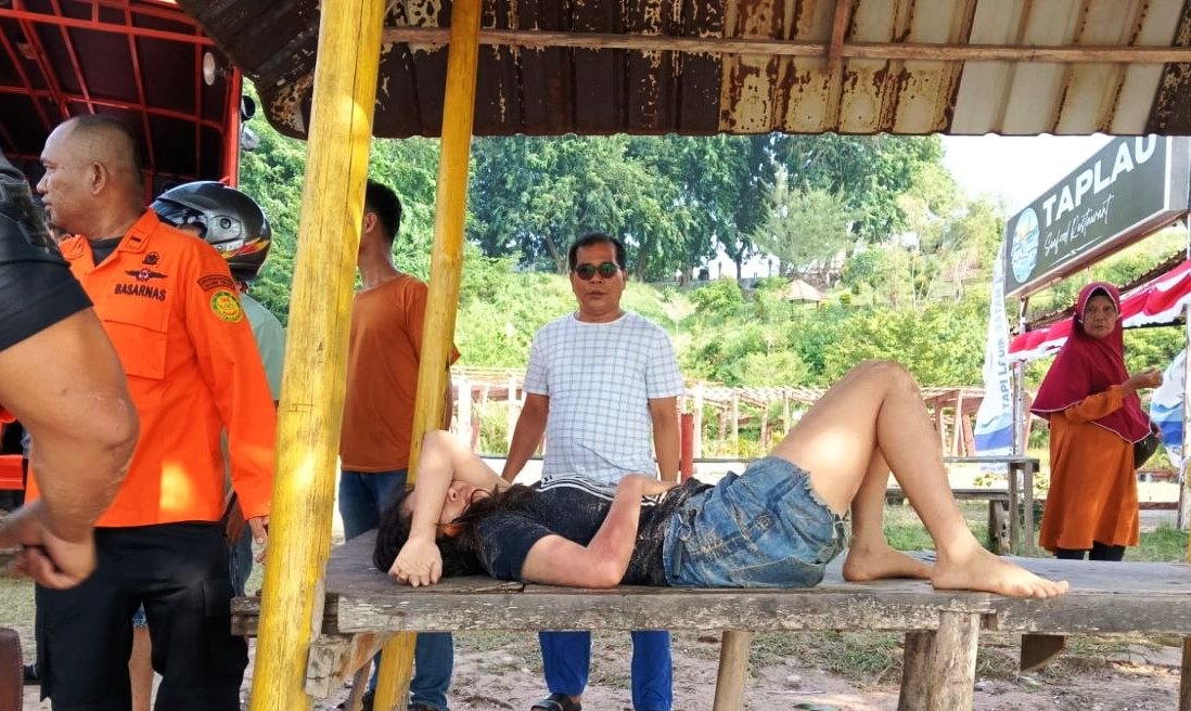 Tim SAR gabungan mengevakuasi Natalia