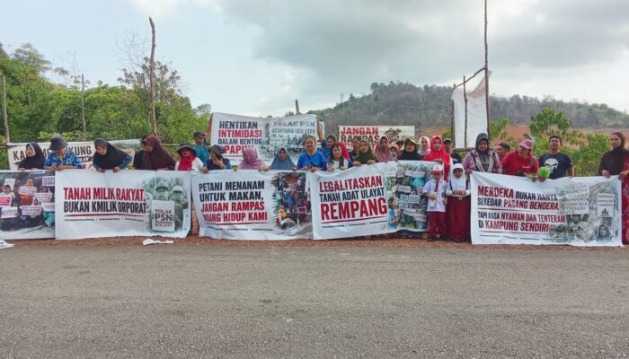 HUT RI ke-81 di Rempang: Warga Pantai Melayu Pekikkan Merdeka dari Rasa Takut dan Penggusuran