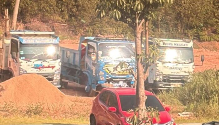 Lama Dikeluhkan Warga, Lokasi Tambang Pasir Ilegal di Teluk Mata Ikan Akhirnya Digerebek
