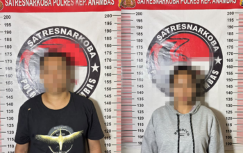 Modus Buang Sabu ke Parit Gagal, Sejoli di Anambas Ditangkap Polisi