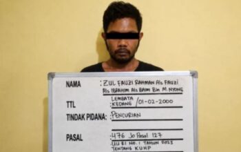 Residivis Maling Sound System 2 Masjid di Bintan Dibekuk Usai 3 Minggu Buron ke Pulau Kelong