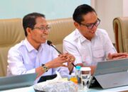 Wali Kota Batam Amsakar Achmad dan Wali Kota Medan Rico Waas dalam pertemuan kerja sama investasi digital dan penyerapan tenaga kerja.