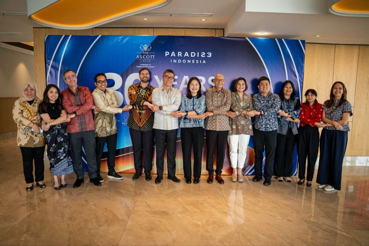 Manajemen Ascott Indonesia dan PT Indonesian Paradise Property Tbk meresmikan perpanjangan kerja sama jangka panjang 30 tahun.