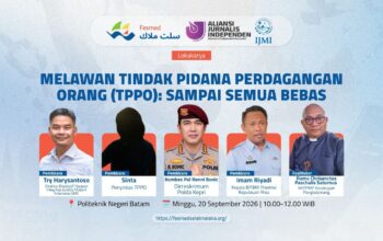 Lokakarya Melawan TPPO Fesmed Selat Malaka di Politeknik Negeri Batam