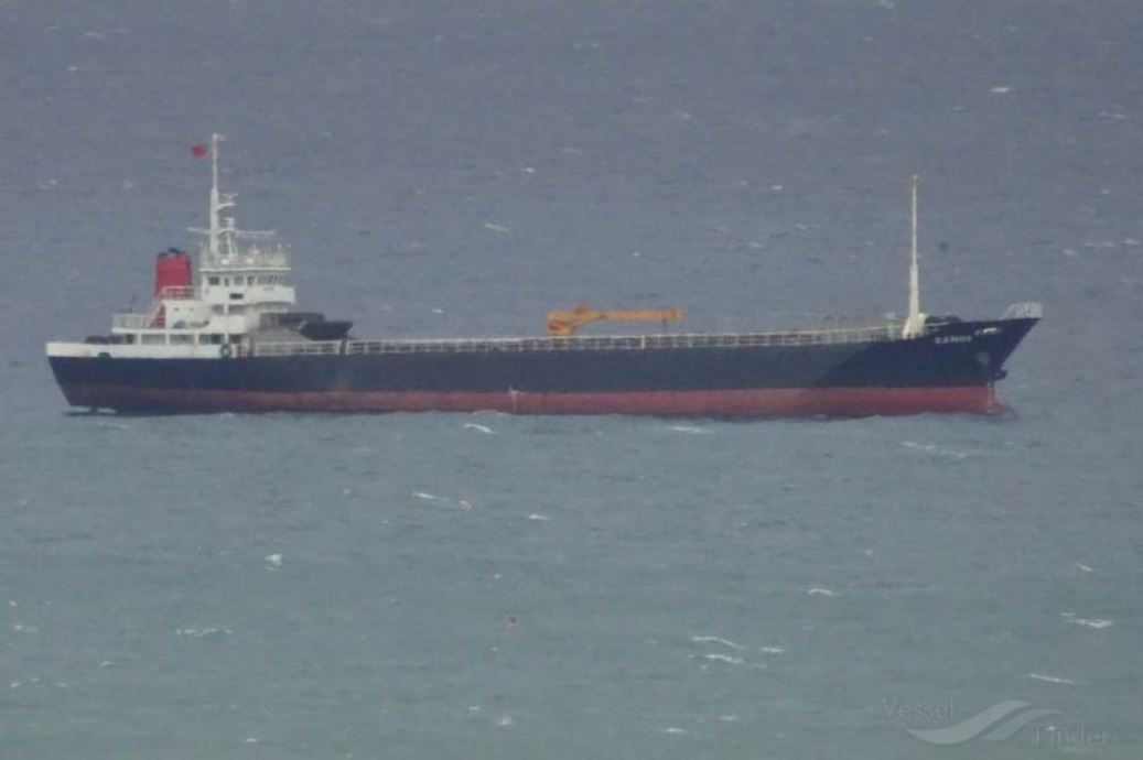 Kapal Fuchangxing 1 berbendera Comoros yang diintersepsi tim gabungan di perairan Anambas.