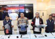 Kapolresta Barelang Kombes Pol Anggoro Wicaksono rilis kasus kebakaran lahan 10 hektare Tembesi Batam