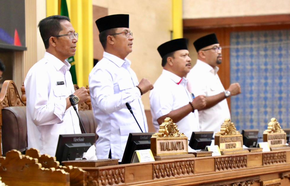 Suasana Rapat Paripurna DPRD Kota Batam membahas Ranperda Perubahan APBD Tahun Anggaran 2026.