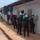 Suasana area proyek dan hunian pekerja di Kawasan Ekonomi Khusus KEK Tanjung Sauh Batam.