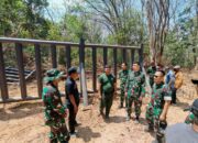 Perwira siswa Seskoad tinjau lokasi kebakaran hutan dan lahan karhutla di Taman Nasional Way Kambas Lampung