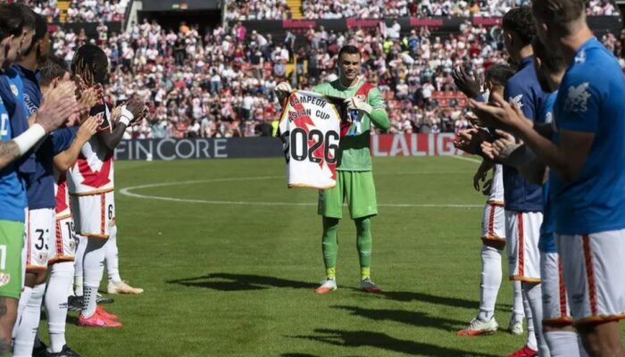 Emil Audero Dapat Guard of Honour di Liga Spanyol Usai Bawa Indonesia Juara ASEAN Cup 2026, Laga Rayo Vallecano Terhenti