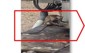 Kera dekat Trafo 1. Posisi kera berada di bawah Trafo 1 Gardu Induk Sei Harapan dengan kondisi mati kesetrum. Tubuh kera diduga sebagai konduktor arus singkat antara tegangan 150 Kv dan 20 Kv.