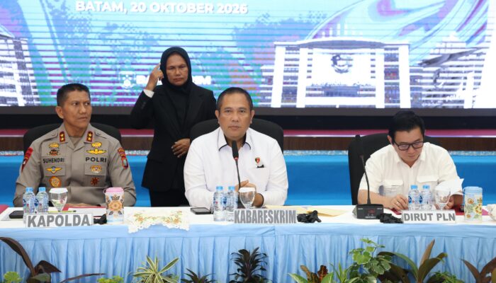 Biang Kerok Blackout Batam-Bintan Terungkap, 4 Orang PLN dan 1 Kontraktor Ditahan Polisi