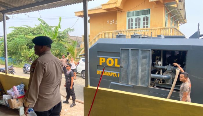 Krisis Air Nongsa Kian Menjadi, Ratusan KK Akhirnya Diselamatkan ‘Armada Pembubar Massa’